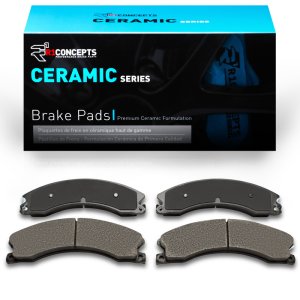Chevrolet Express 4500 Ceramic Brake Pads - Front/Rear - R1 Concepts - Premium Ceramic Formulation - `09-`24